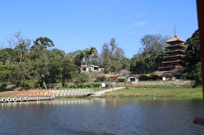 Kannon Bodisatva - Torre de Miroku - Turismo em RibeirãoPires
