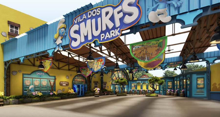 Confira novas imagens da Vila dos Smurfs Park, que inaugura em SP no dia 4 de setembro