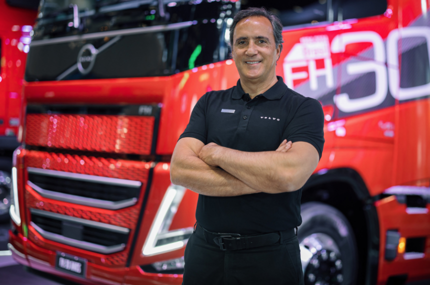 Alcides Cavalcanti, diretor executivo da Volvo Caminhões