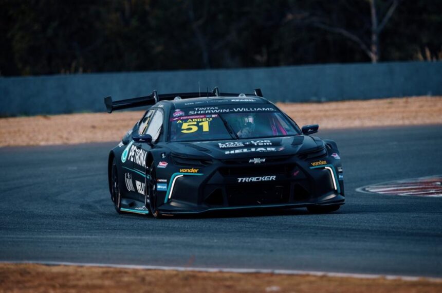 Átila Abreu foi o terceiro mais rápido no treino livre 1 em Curvelo - Marcelo Machado de Melo/BRB Stock Car