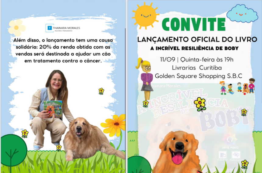 Livro Infantil terapêutico e inclusivo é lançado em São Bernardo
