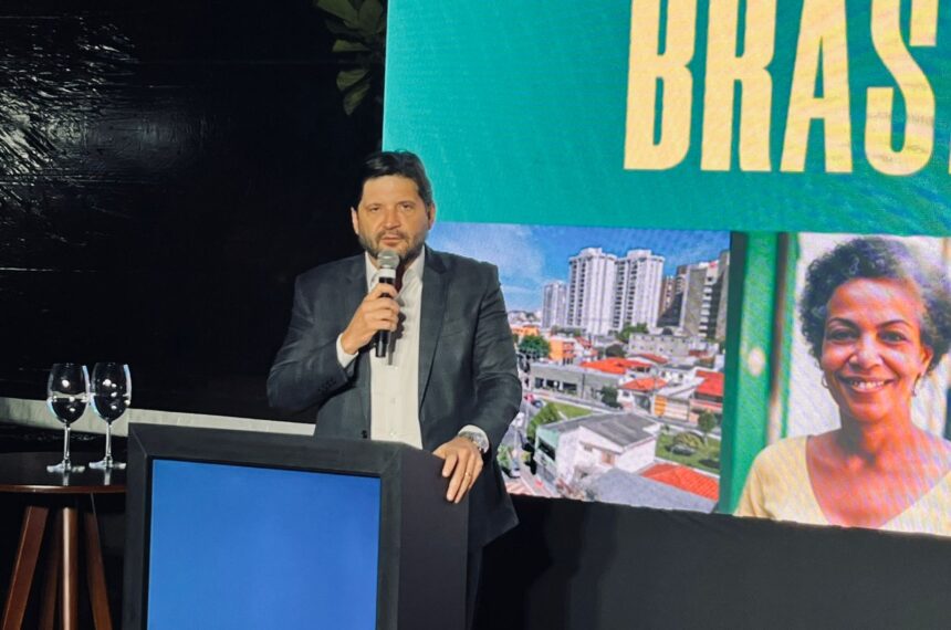 Felício Ramuth, vice-governador do estado de São Paulo destaca gestão de Paulo Serra - Thiago Quirino/ABCdoABC