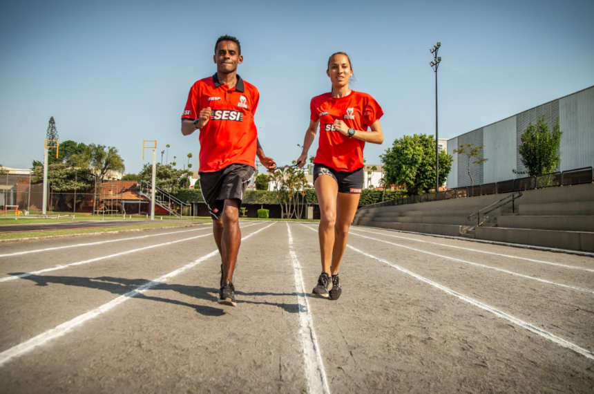 Atleta paralímpica do SESI é destaque na Meia Maratona