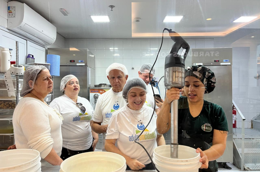 Gelatos artesanais com sabor de inclusão