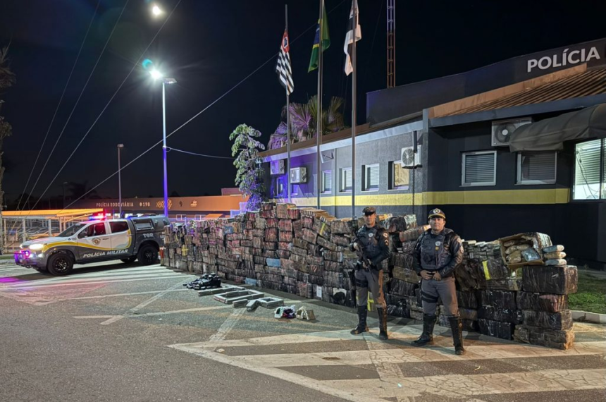 Polícia apreende 10 toneladas de drogas em uma semana em SP