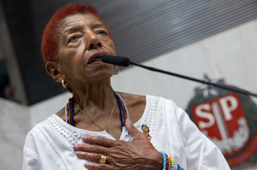 Estado clínico de Leci Brandão é considerado estável - Rodrigo Romeo/Alesp