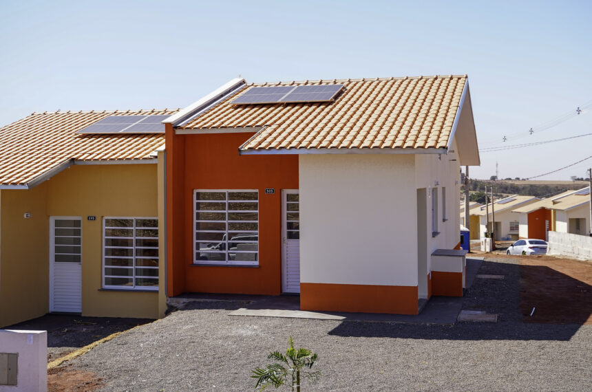 Moradia entregue em Presidente Prudente - Divulgação