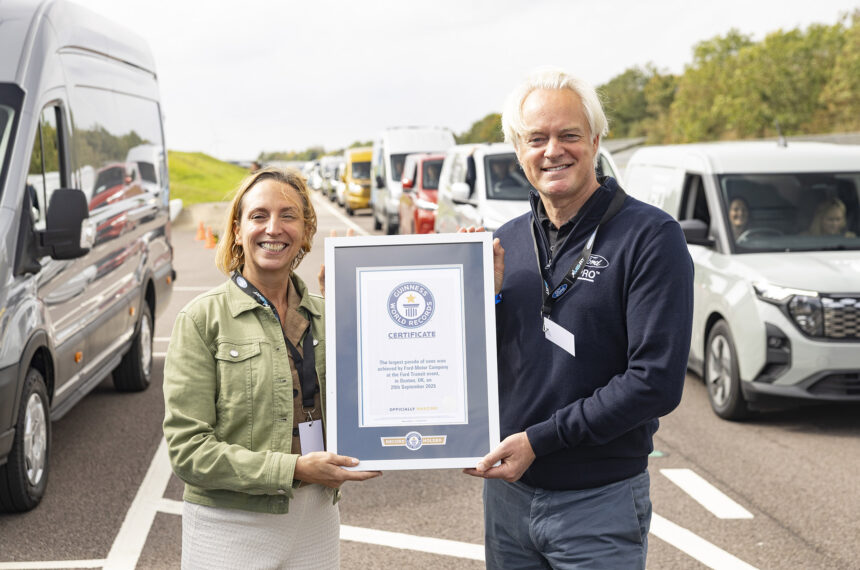 Evento da Ford Transit - Divulgação/Ford