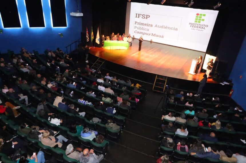 Instituto Federal realiza segunda audiência pública em Mauá