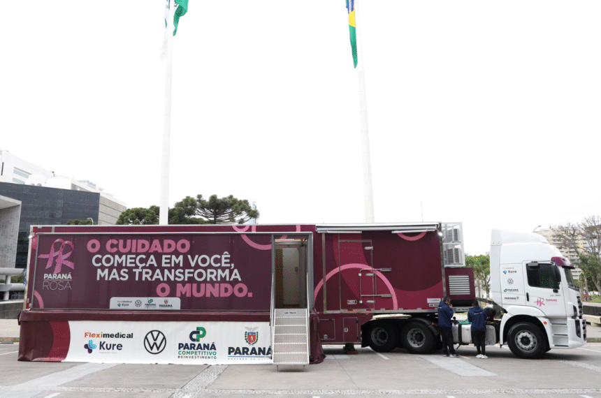 “Carreta Saúde da Mulher” da Volkswagen -  Transporte Automotivo