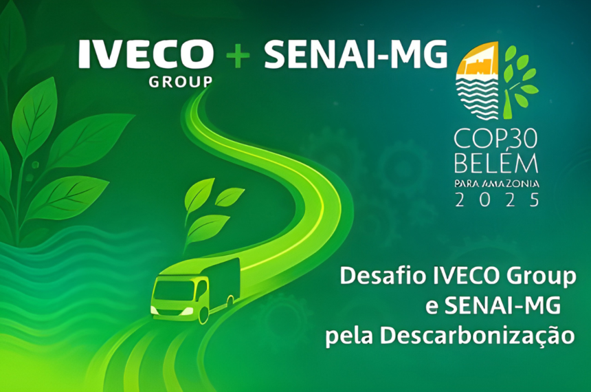 Cartaz do projeto “Desafio para Descarbonização