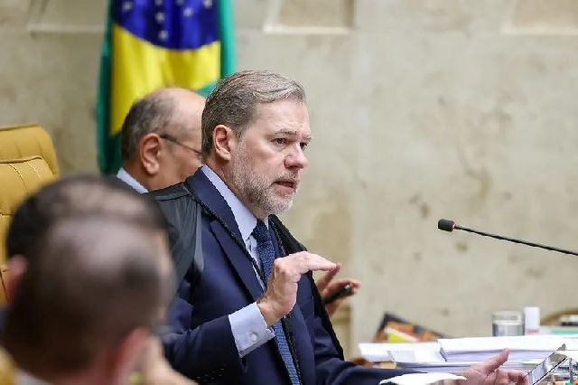 O ministro do STF Dias Toffoli - Banco Master - Daniel Vorcaro