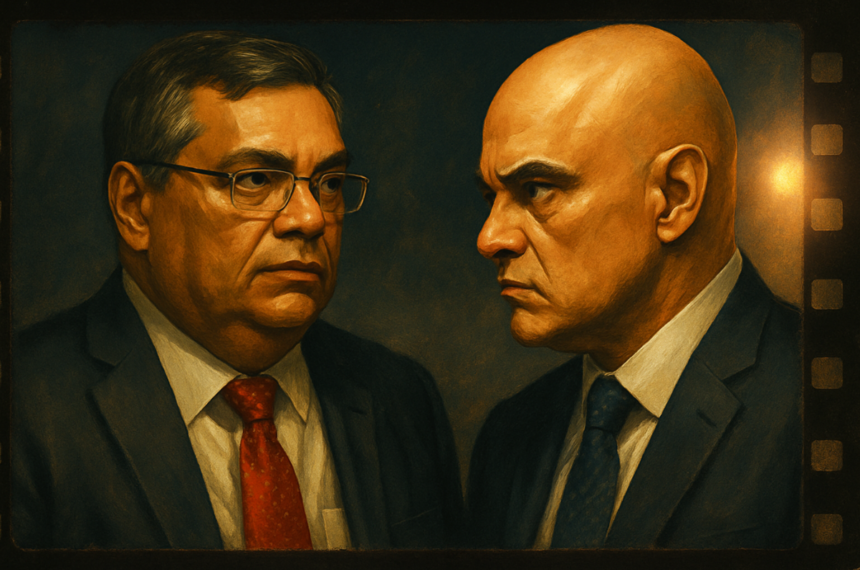 Flávio Dino - Alexandre de Moraes - Julgamento de Bolsonaro no STF