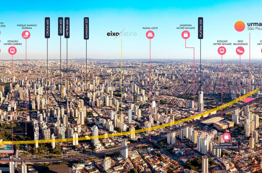 Bienal de Arquitetura de SP exibe transformação do Eixo Platina