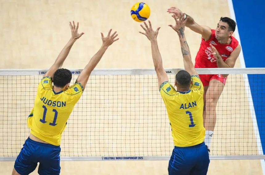 Brasil perde para Sérvia e pode ser eliminado no Mundial de Vôlei