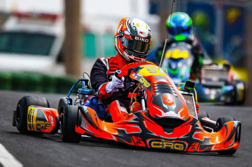 Rafael Busato garante a pole position e vai ao pódio na Copa São Paulo Light de Kart
