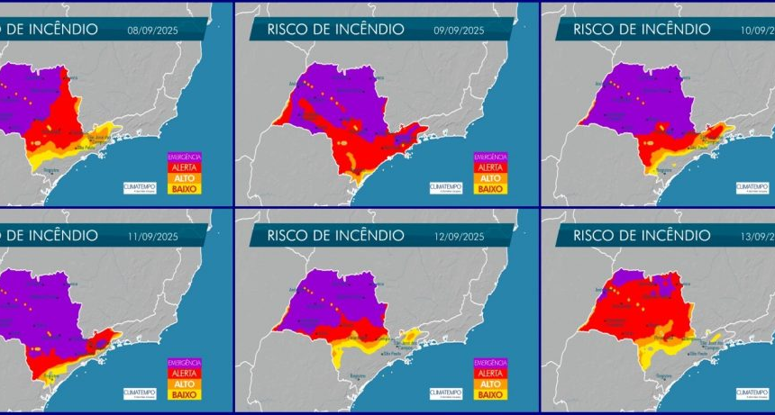 Defesa Civil emite alerta para 111 cidades de SP via Cell Broadcast