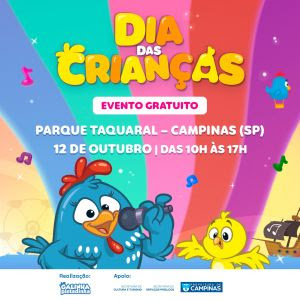 Evento gratuito da Galinha Pintadinha celebra o Dia das Crianças