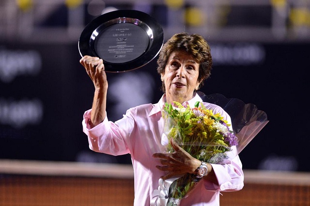 Maria Esther Bueno no Hall da Fama do Tênis