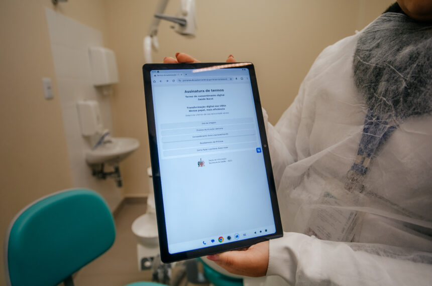 São Bernardo digitaliza Saúde Bucal com projeto-piloto em UBS