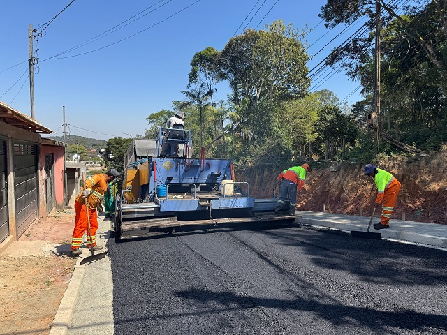 pavimentação da Vila Bonita