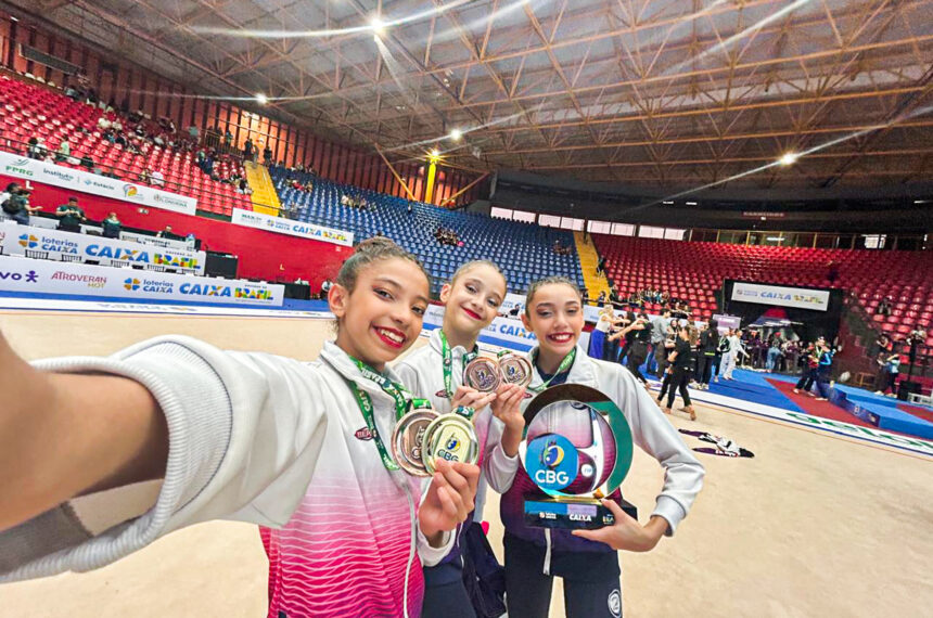 São Caetano conquista ouro na Fita no Campeonato Brasileiro Infantil