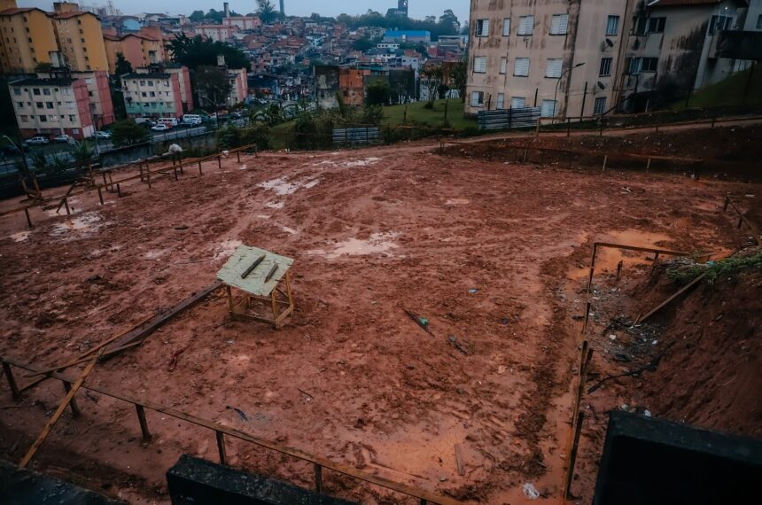 Local onde será construída a nova UBS Três Marias/Vila Ferreira - Igor Cotrim/PMSBC