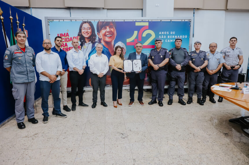 Polícia Militar e Corpo de Bombeiros tem compromisso firmado com a Prefeitura de São Bernardo - Igor Cotrim/PMSBC