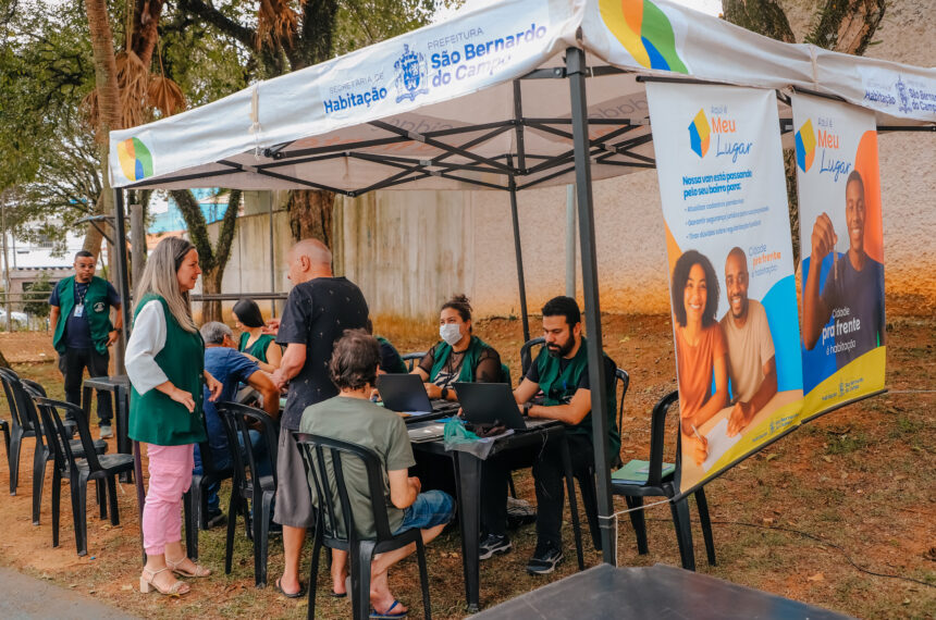 Caravana de Regularização Fundiária - Parque São Bernardo - Igor Cotrim/PMSBC