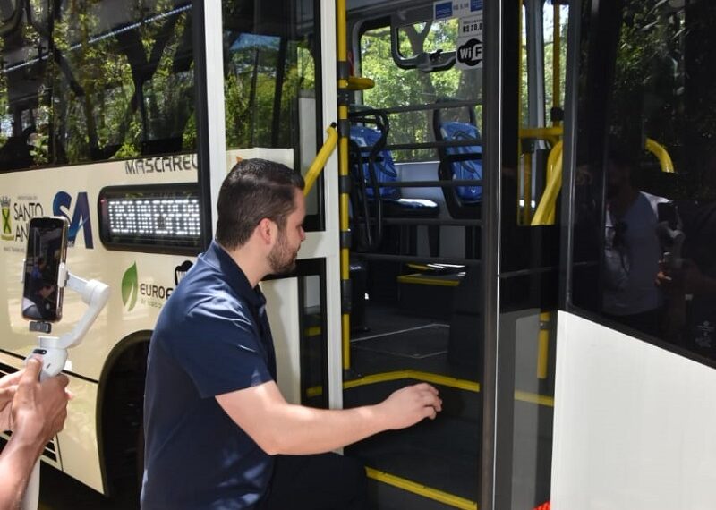 Prefeito Gilvan Ferreira acompanhou o Circular da Saúde - Helber Aggio/PSA