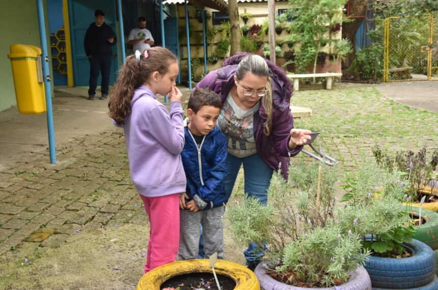 Parque Tangará tem oficina de "Jardinagem Infantil" - Helber Aggio/PSA