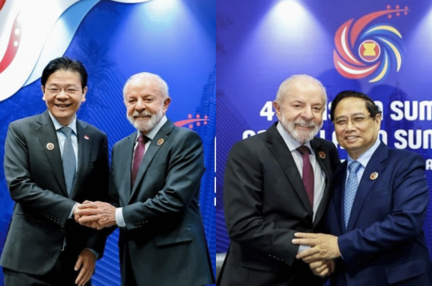 Lula Vietnã Singapura asean
