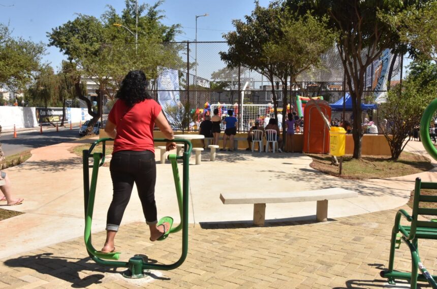 Praça Palmares é totalmente revitalizada em Santo André - Helber Aggio/PSA
