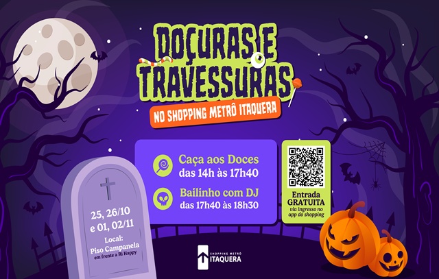 Shopping Metrô Itaquera - Halloween