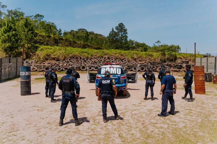 Romu realizou treinamento a agentes da GCM de São Bernardo - Leonardo Garcia/PMSBC
