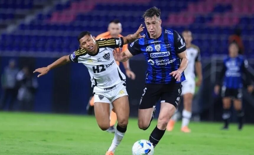 Atlético Mineiro empata com Del Valle no primeiro tempo - Reprodução/X