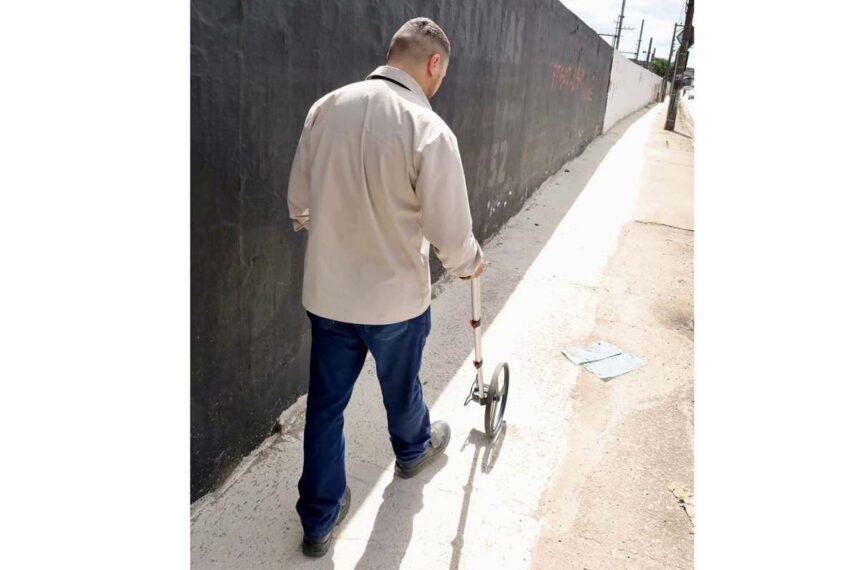 ampliação de calçada