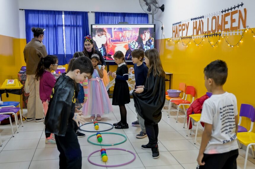 Celef da Prefeitura de São Caetano celebra o Halloween - Eric Romero/PMSCS