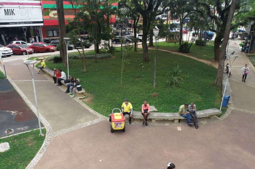 Regularização do centro