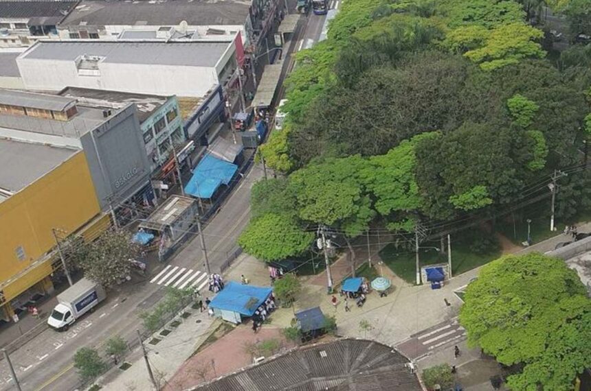 Regularização do centro