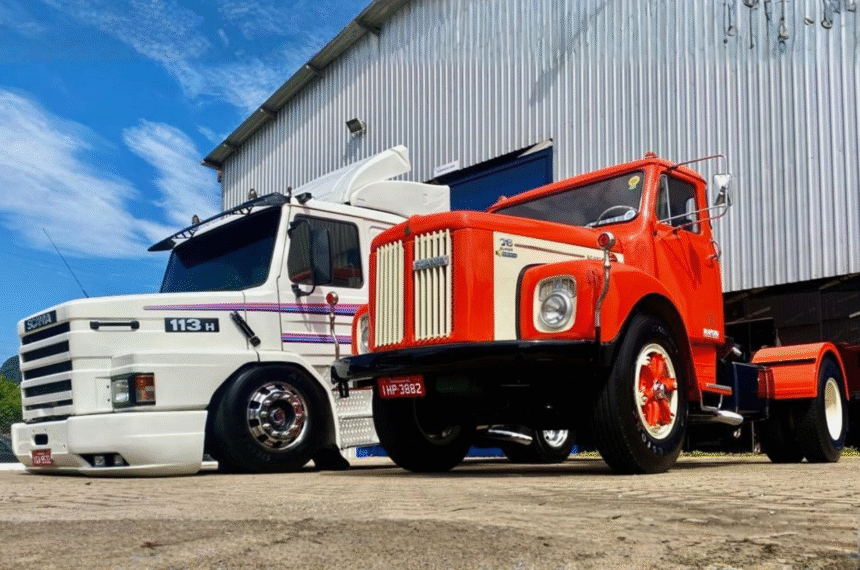 “Encontro de Caminhões e Caminhonetes Antigos” de São Francisco de Paula (RS) - Transporte
