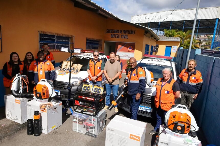Equipamentos novos da Defesa Civil de Mauá - Divulgação