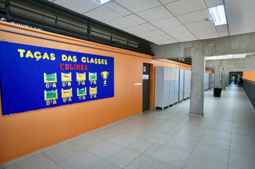 Escola Estadual Park Residencial Colinas, em Votuporanga, região de São José do Rio Preto - Célio Messias/Governo do Estado de SP