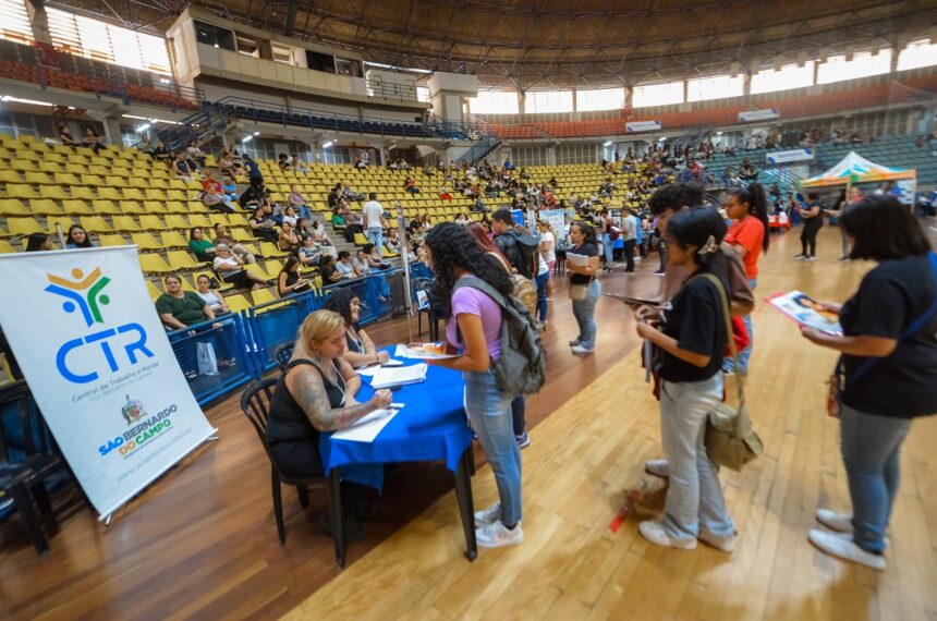 Feirão de Empregos da Panificação - Omar Matsumoto/PMSBC