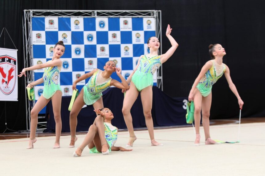 São Caetano conquista 4 títulos no Estadual de Ginástica Rítmica 