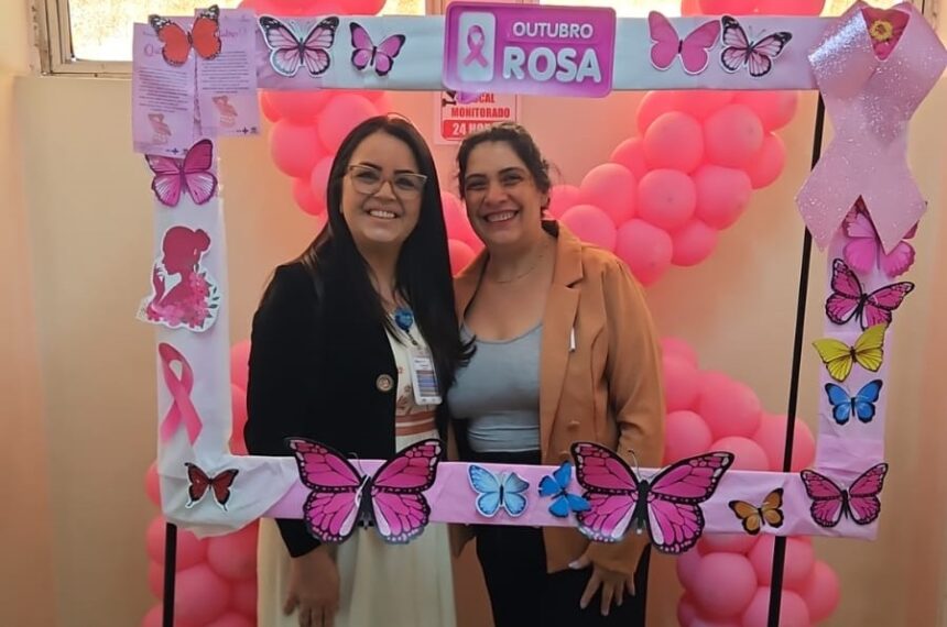 Ação de 200 colaboradoras na coleta do exame de Papanicolau no Hospital Nardini - Divulgação/PMM