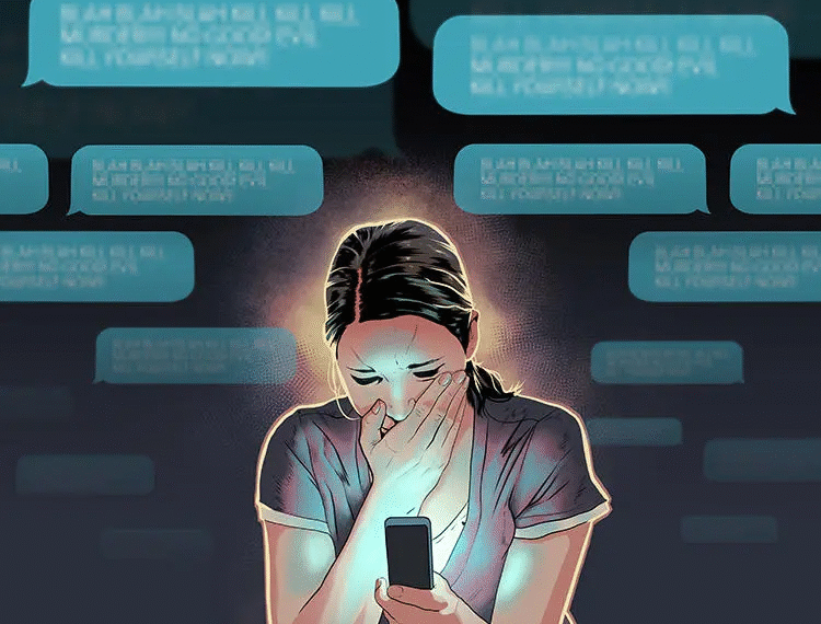 Assédio digital - imagem ilustrativa - Reprodução