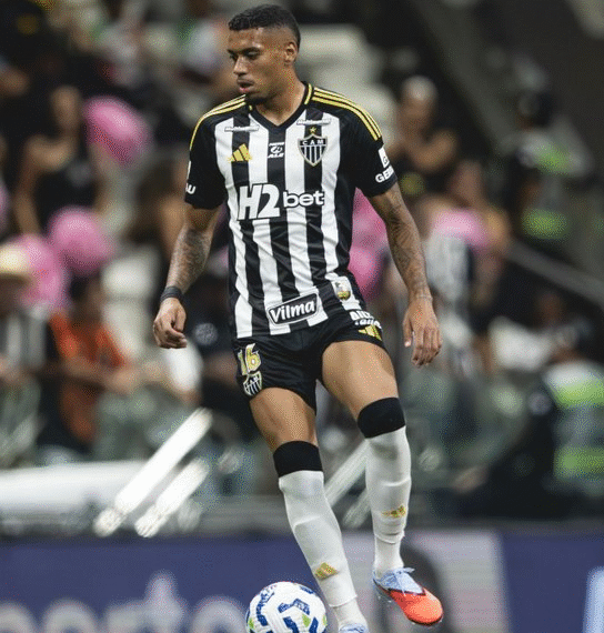 Pouco tempo depois, Ruan empatou para o Galo - Divulgação/Atlético-MG