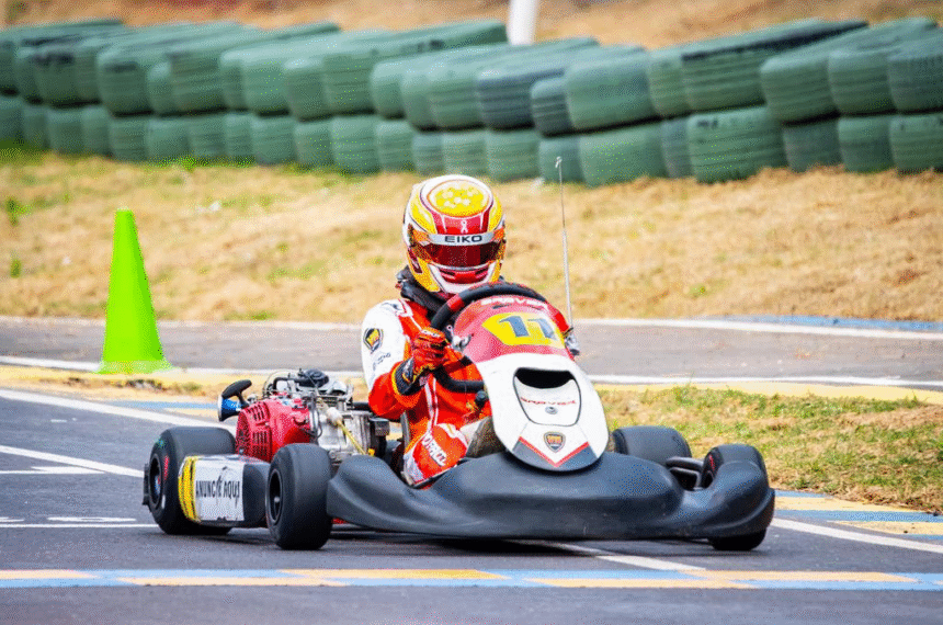 Kart: João Francisco mira ponta do Paulista Light