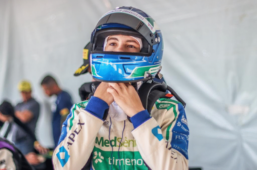 Fórmula Delta: Henrique Krüger quer recuperação em Cascavel